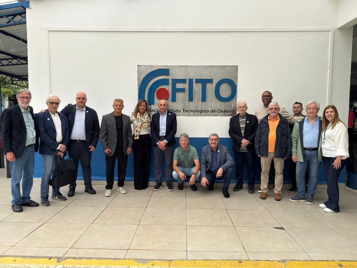 La delegazione osaschese in Brasile