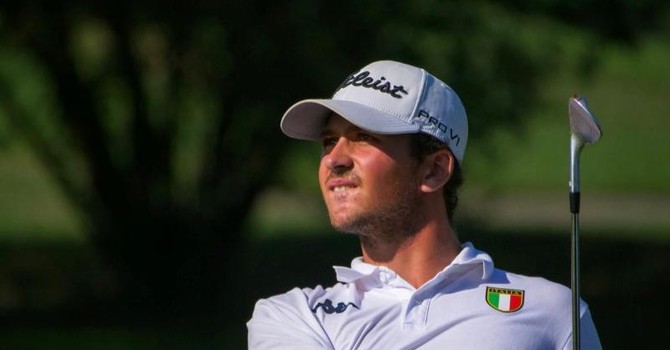 Il golfista Pietro Boeris