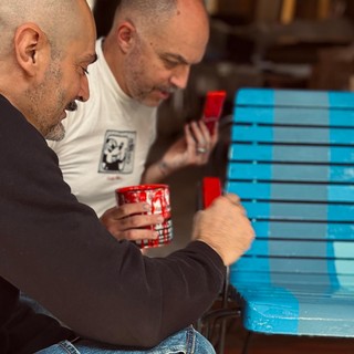 Pesce e Da Rold al lavoro sulla panchina