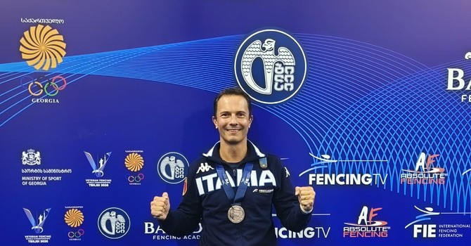 Sciabolate da argento mondiale per il pinerolese Paolo Gay