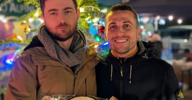 Da sinistra Minetto e Peyronel