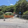 Il cantiere al ponte pedonale