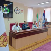 Tiziana Alchera durante la visita a Derventa lo scorso luglio Tiziana Alchera durante la visita a Derventa lo scorso luglio
