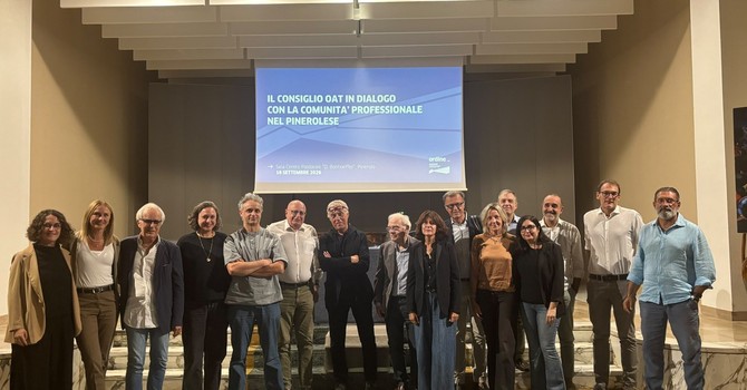 Una foto di gruppo con Boeri Una foto di gruppo con Boeri