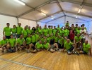 Le magliette verdi dell’organizzazione Le magliette verdi dell’organizzazione