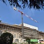 I lavori di riqualificazione in corso