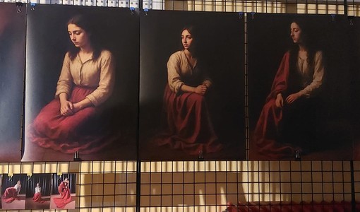 Le figure femminili nelle opere di Caravaggio riprendono vita nella mostra del Liceo Porporato di Pinerolo