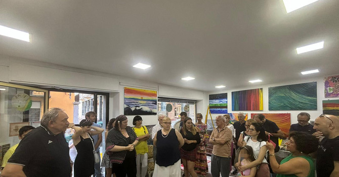 L’inaugurazione di Spazio Campana