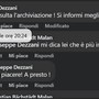 Il commento che innesca la polemica