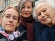 Viotto con la moglie di Jodorowsy e la mamma Lucy Viotto con la moglie di Jodorowsy e la mamma Lucy