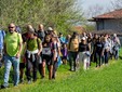 Il serpentone della camminata solidale