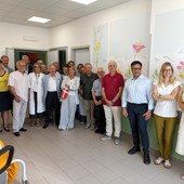 Pannelli decorativi nella stanza del fine vita al Pronto soccorso di Pinerolo