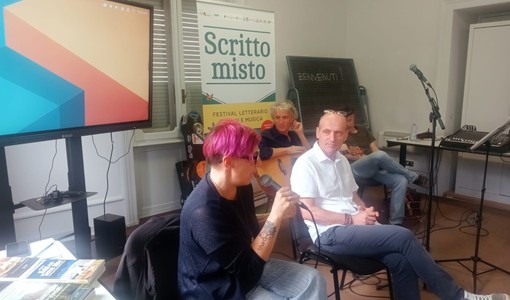 Incontro con Cinzia Dutto, la scorsa domenica, a Perosa Argentina