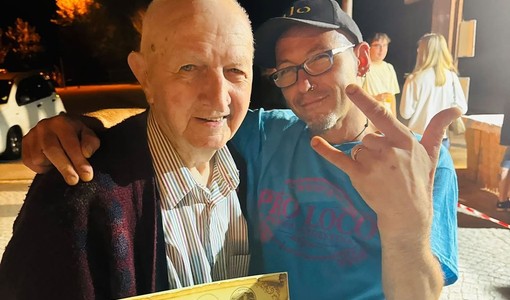 Da sinistra Italo Bernardi e Giuseppe Crisci
