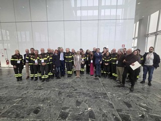 Siglata la convenzione tra Regione Piemonte e vigili del fuoco Siglata la convenzione tra Regione Piemonte e vigili del fuoco