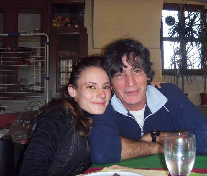Francesca con suo papà Biagio