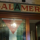 Il locale allestito in via Trento