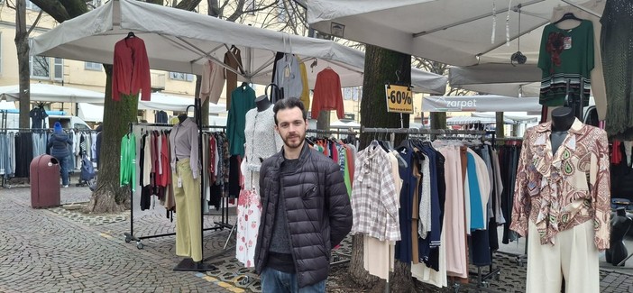 Gianmarco Geti al mercato