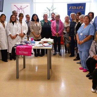 La consegna della donazione