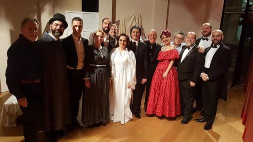 I protagonisti de ‘La traviata’ andata in scena nel 2019