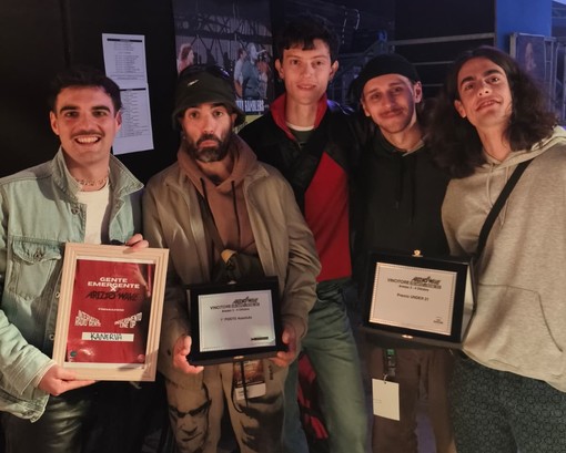 I Kanerva con i tre premi