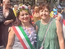 Da sinistra, Lia Bianco e Silvia Lorenzino al Pride di Torino Da sinistra, Lia Bianco e Silvia Lorenzino al Pride di Torino