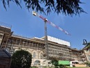 I lavori di riqualificazione in corso I lavori di riqualificazione in corso