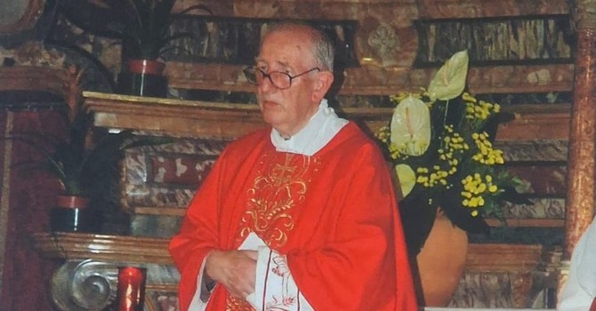 Dai campi di Case Vecchie all’altare di Piscina: il ricordo di don Giuseppe Pronello