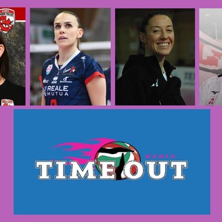 Questa sera (ore 21) ritorna TIME OUT WOMEN; Ospiti Cardullo,  Alberti, Caracuta e Dell’Anna