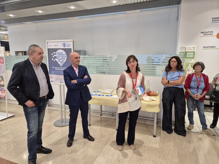 L’inaugurazione di stamattina a Pinerolo