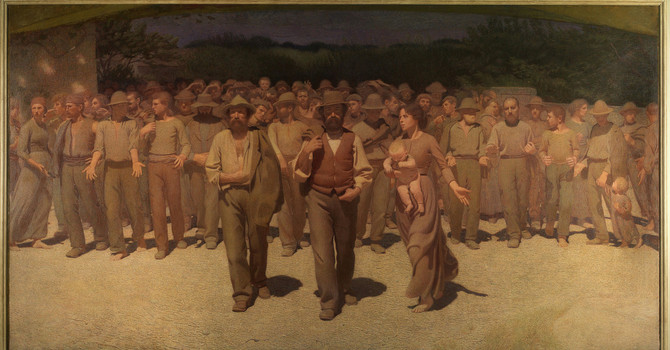 Il quadro di Pellizza da Volpedo