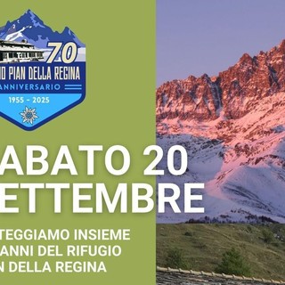 Pian della Regina festeggia i 70 anni del Rifugio
