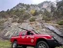 Soccorsi due cani lungo la ferrata del Vallone di Bourcet