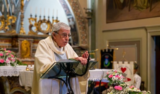 Don Domenico Osella (foto di Patrizio Righero)