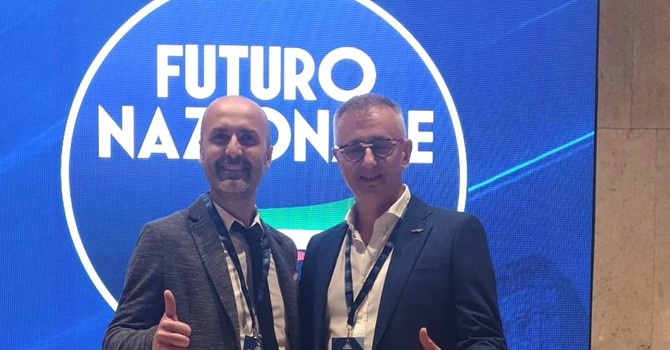 Da sinistra D’Aloia ed Elia al congresso costituente di Roma