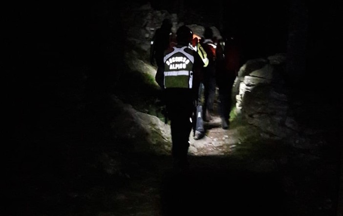 Escursionista soccorso sul sentiero che porta al Colle del Mulè: si era lussato una caviglia
