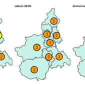 Ci attende una domenica da bollino rosso in tutta la regione