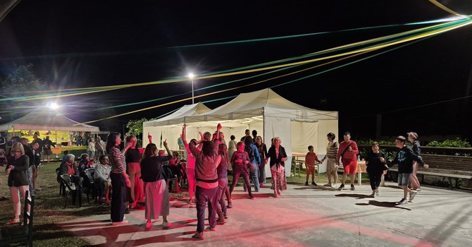 A San Germano Chisone la Turinella organizza una cena per i nuovi bagni nella sua borgata