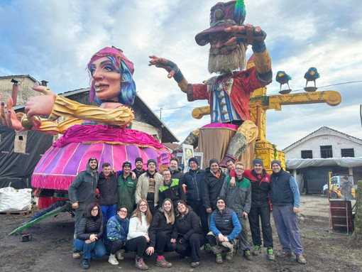 I costruttori del carro di Scalenghe