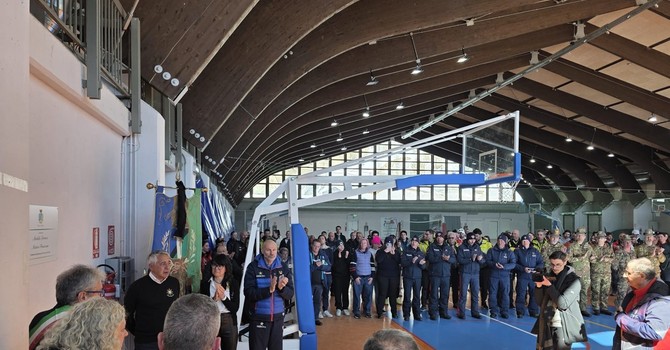 La cerimonia di oggi