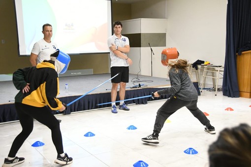 Accademia Scherma Pinerolo porta in città il Camp di Sciabola con atletici e tecnici dall’Italia e dall’estero Accademia Scherma Pinerolo porta in città il Camp di Sciabola con atletici e tecnici dall’Italia e dall’estero