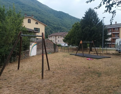 Il parco giochi spoglio di Sanciò Il parco giochi spoglio di Sanciò