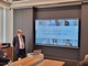 Il professor Mario R. Cappellin durante l’inaugurazione della nuova sede