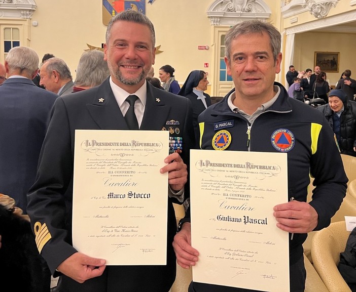 Giuliano Pascal (a destra) con Marco Stocco