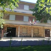 Il polo scolastico, visto da viale Dante Il polo scolastico, visto da viale Dante