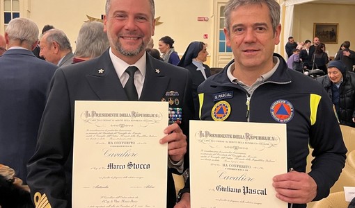 Giuliano Pascal (a destra) con Marco Stocco