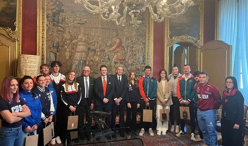 Gli sportivi celebrati in Regione con Nicco e Bordese