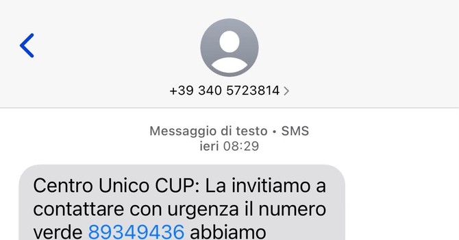 Un esempio di truffa Un esempio di truffa