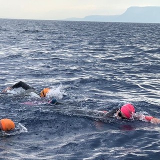 La traversata dello Stretto di Messina a nuoto