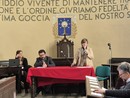 La moderatora Alessandra Trotta (in piedi), introduce la presentazione del progetto, assieme a Davide Rosso e Valeria Lucenti